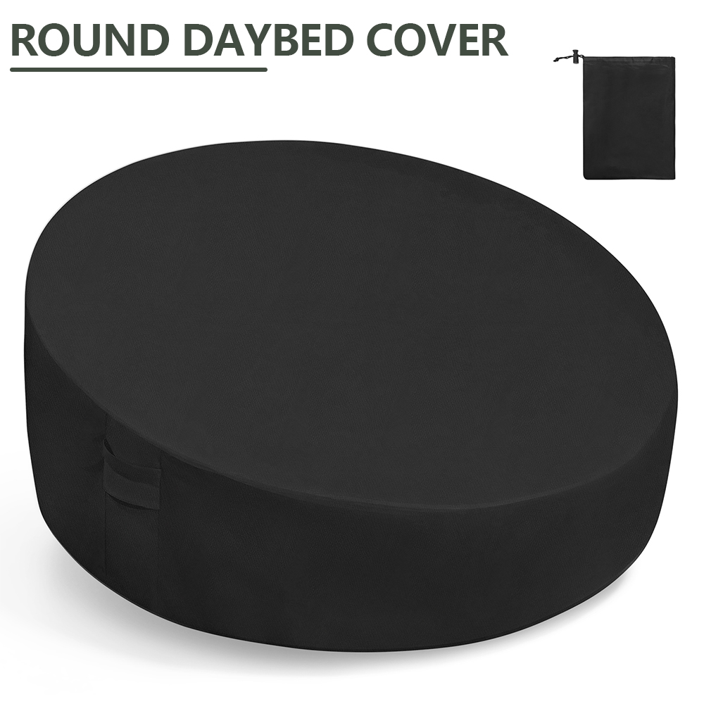 Outdoor Daybed Furniture - Housse de lit de jardin ronde