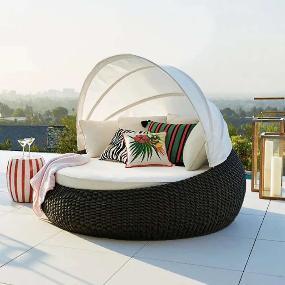 Outdoor Daybed Furniture - L ensemble de meubles de jardin