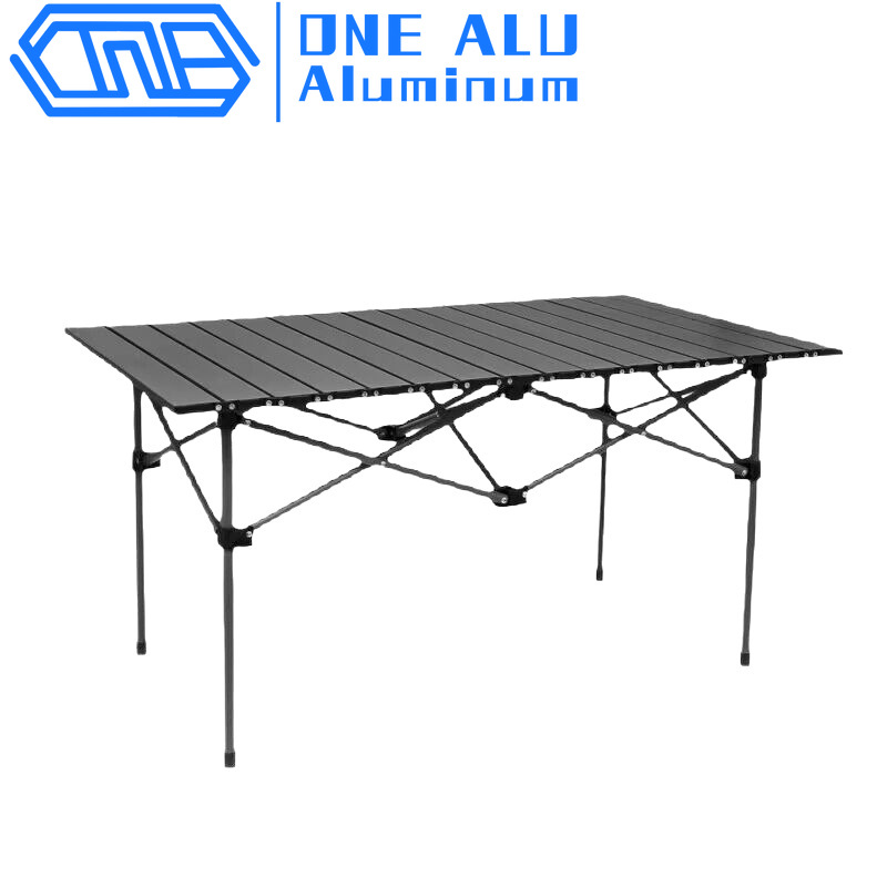 Outdoor Furniture Quality - Table de camping pliante en acier
