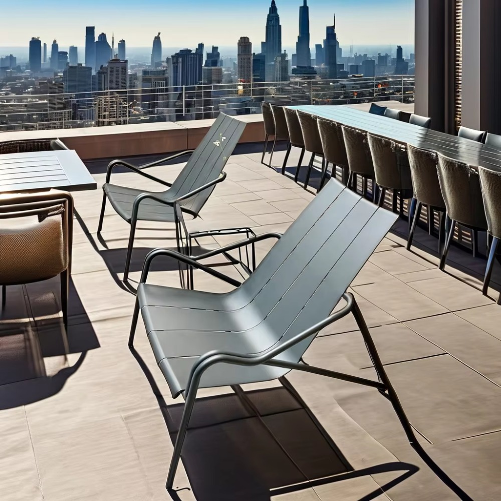 Outdoor Furniture Cafe - Meubles d'extérieur en aluminium personnalisables, Design