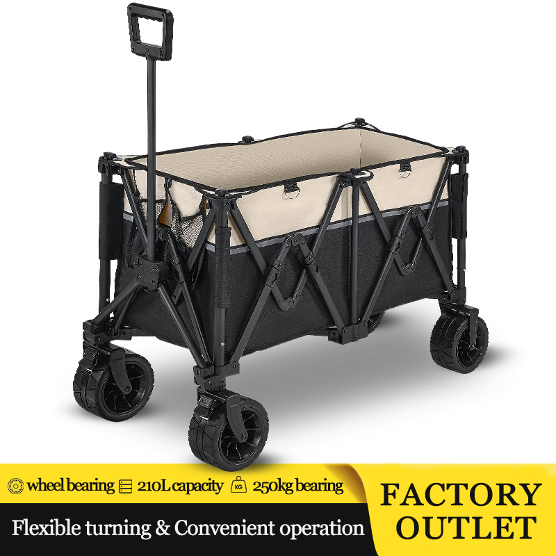 Outdoor Furniture Table - Chariot de transport extra long, chariot
