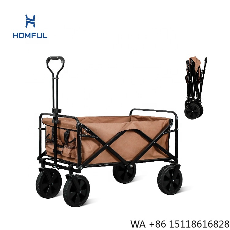 Outdoor Furniture Table - Chariot de pêche pliable HOMFUL, chariot