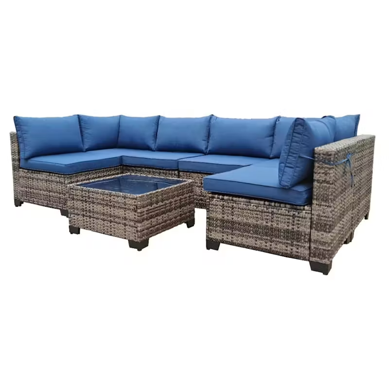 Outdoor Furniture Cost - Canapé modulaire sectionnel d'extérieur sur mesure,