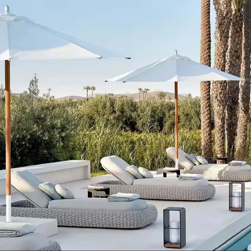 Lit inclinable d'extérieur en  - Outdoor Furniture Quality avis et prix