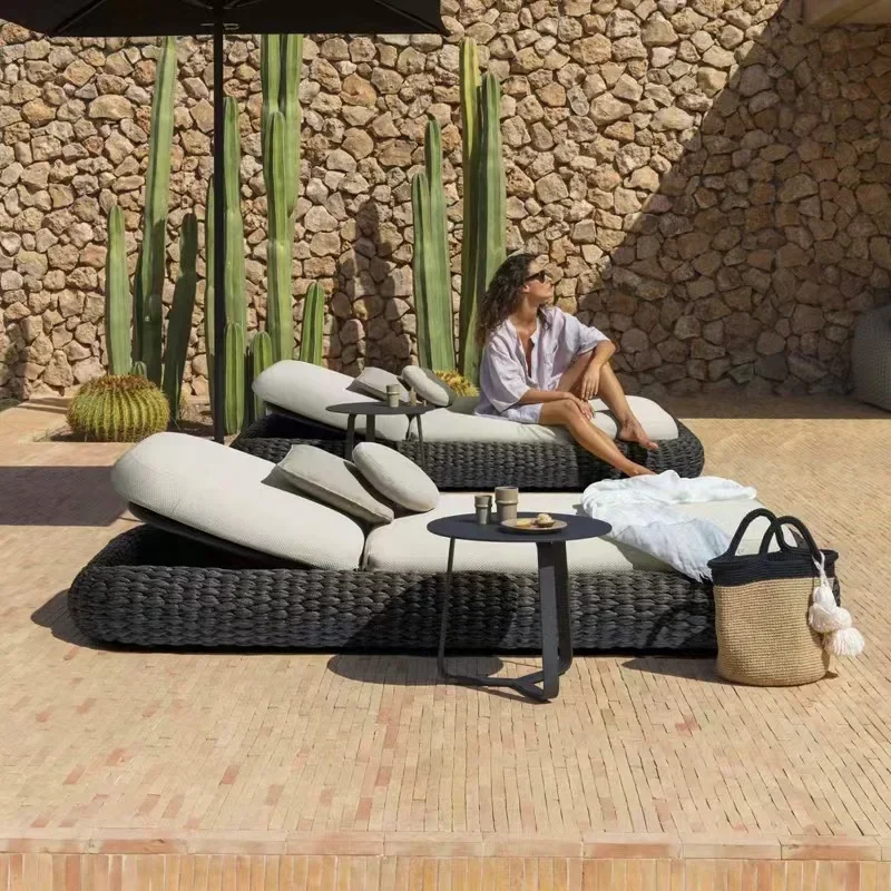Lit inclinable d'extérieur en  - Outdoor Furniture Quality avis et prix