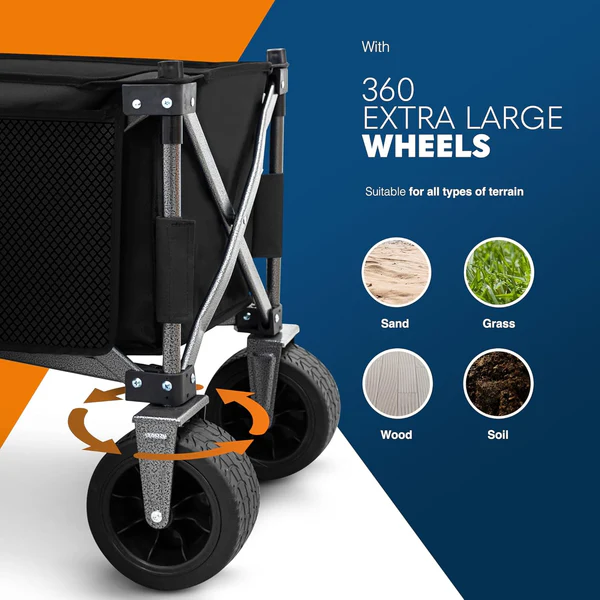 Chariot de camping pliable, ch - Outdoor Furniture Table avis et prix