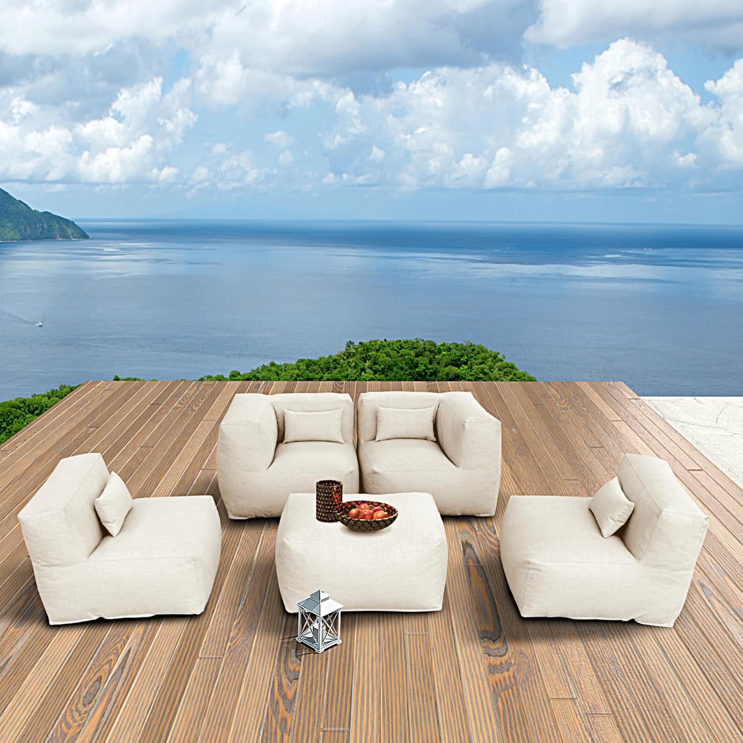 Ensemble de mobilier de patio  - Outdoor Daybed Furniture avis et prix