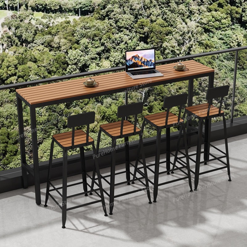 Table de bar moderne résistant - Outdoor Furniture Cafe avis et prix