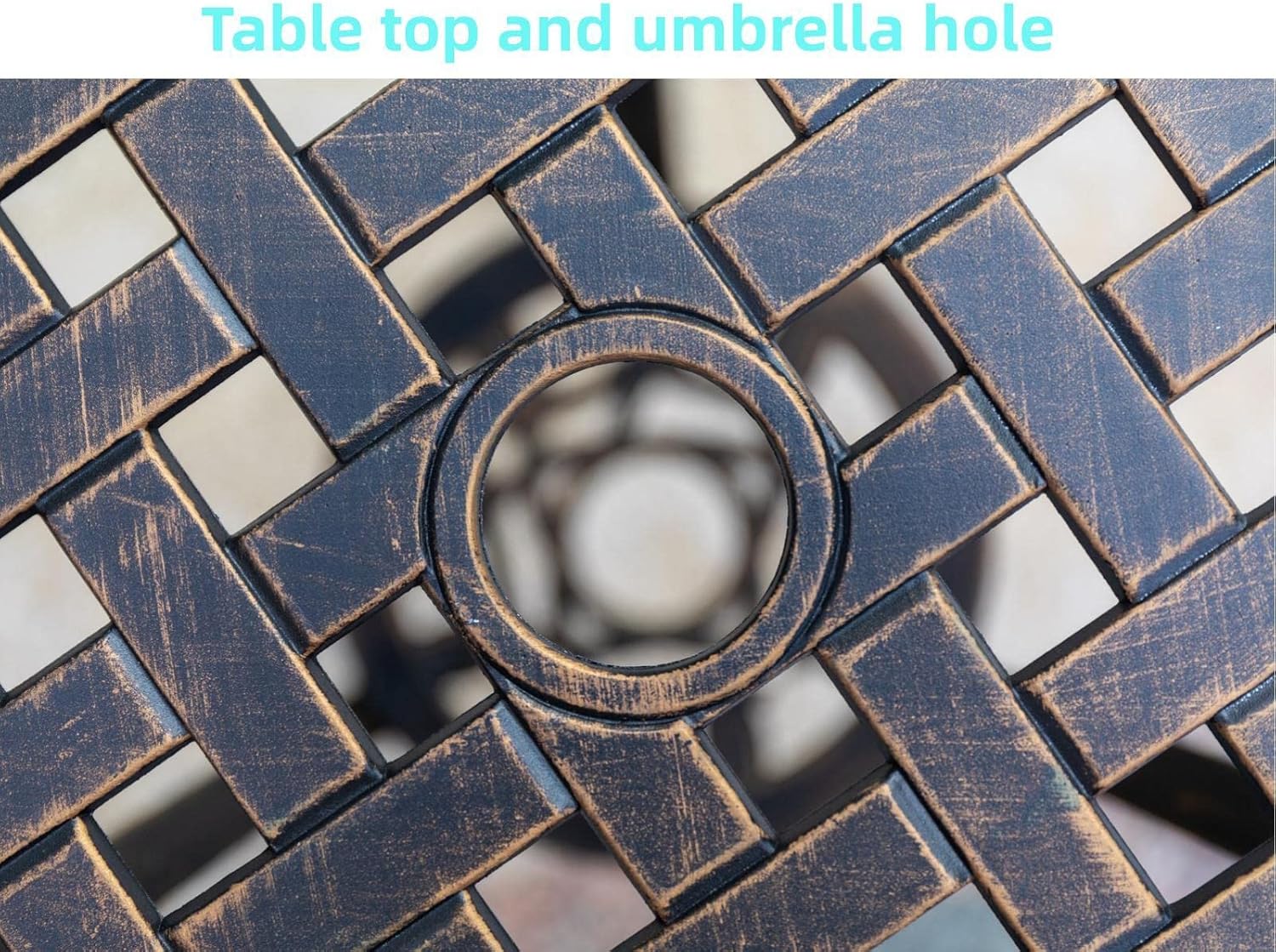 Ensemble bistro d'extérieur 3  - Outdoor Furniture Table avis et prix