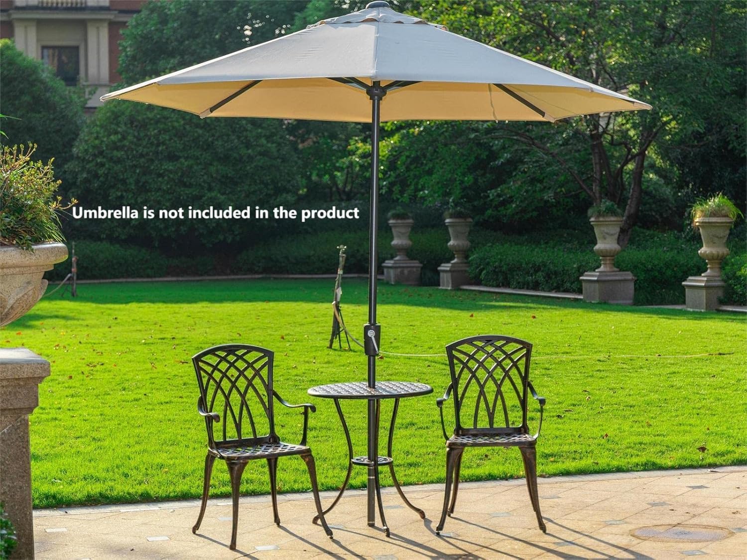 Ensemble bistro d'extérieur 3  - Outdoor Furniture Table avis et prix