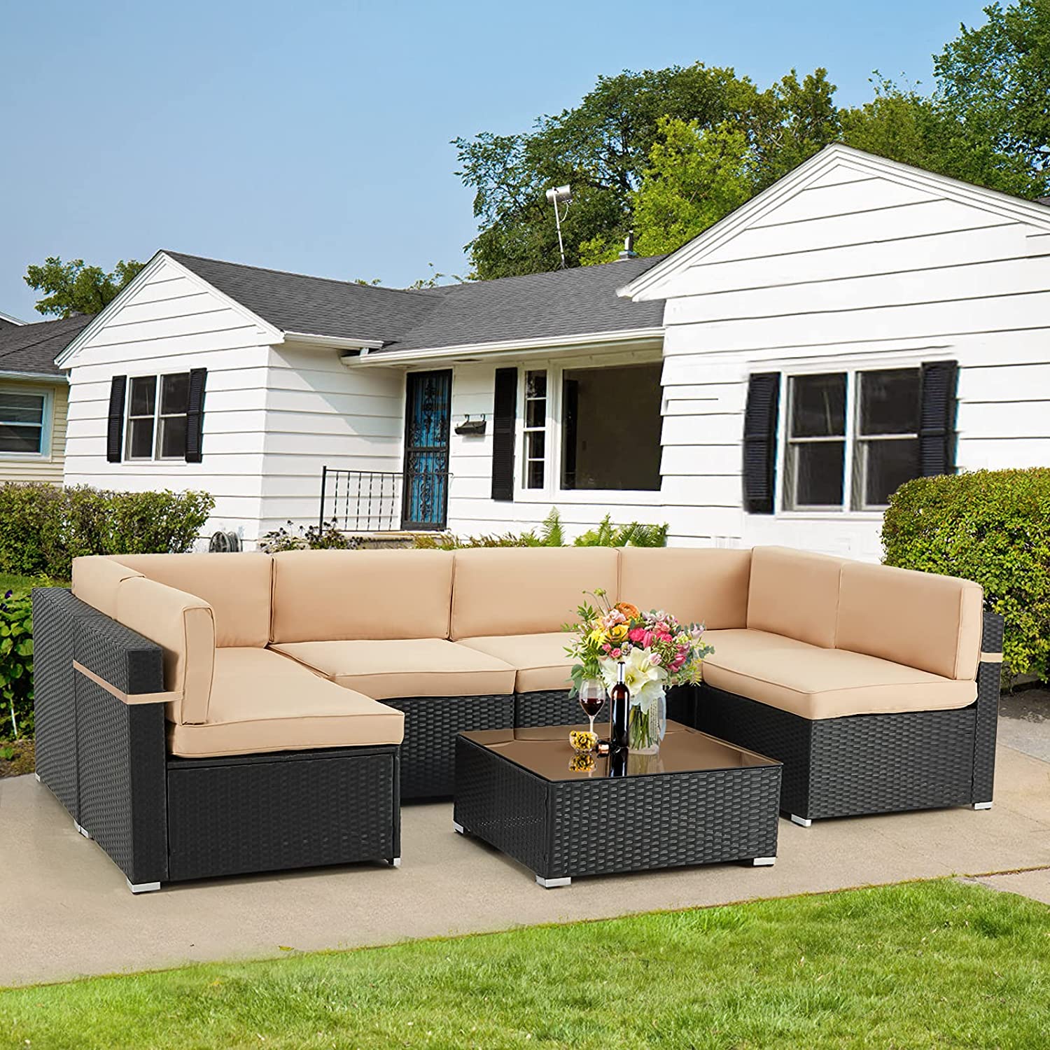 Ensemble de salon de jardin en - Outdoor Furniture Quality avis et prix