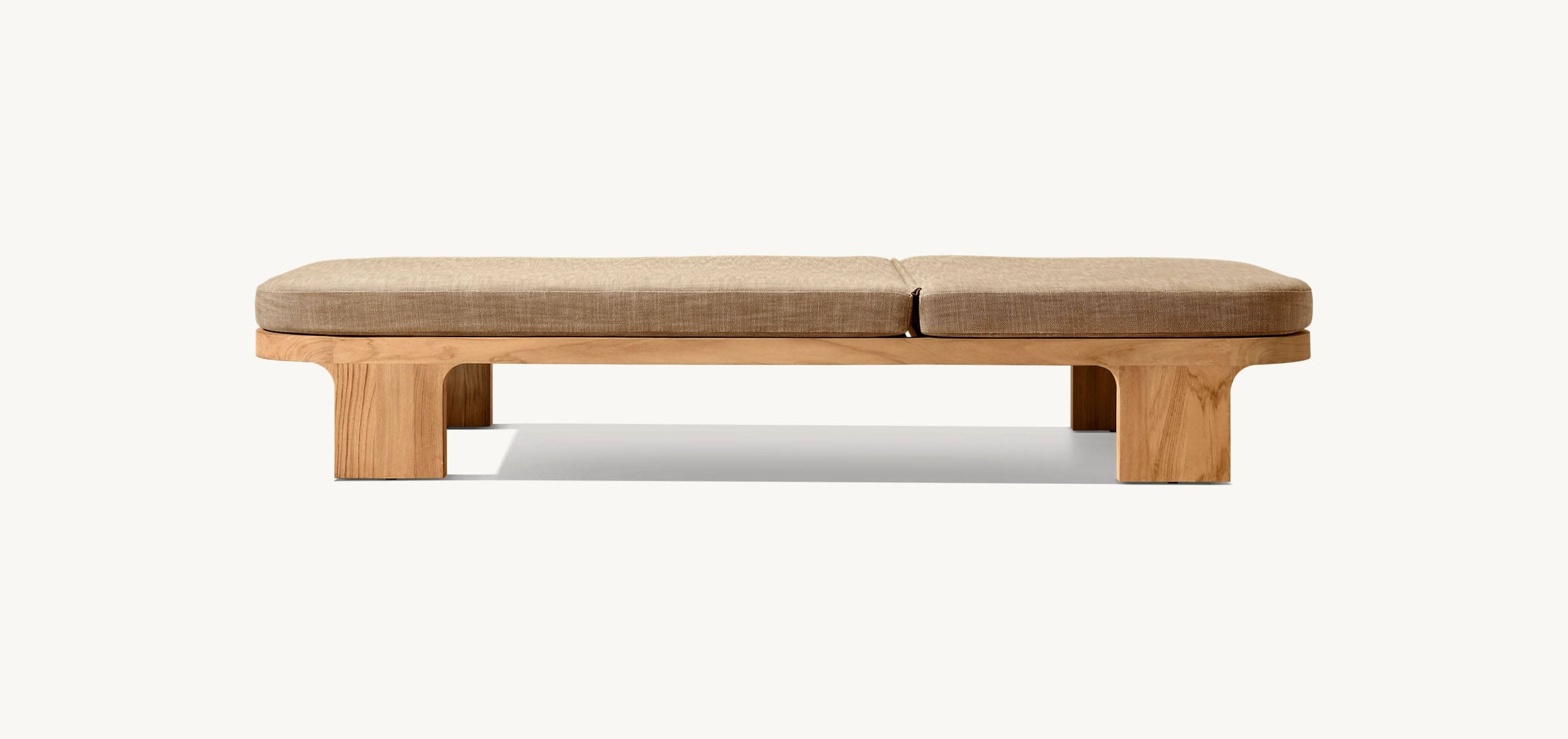 Chaise longue de patio en teck - Outdoor Furniture Europe avis et prix