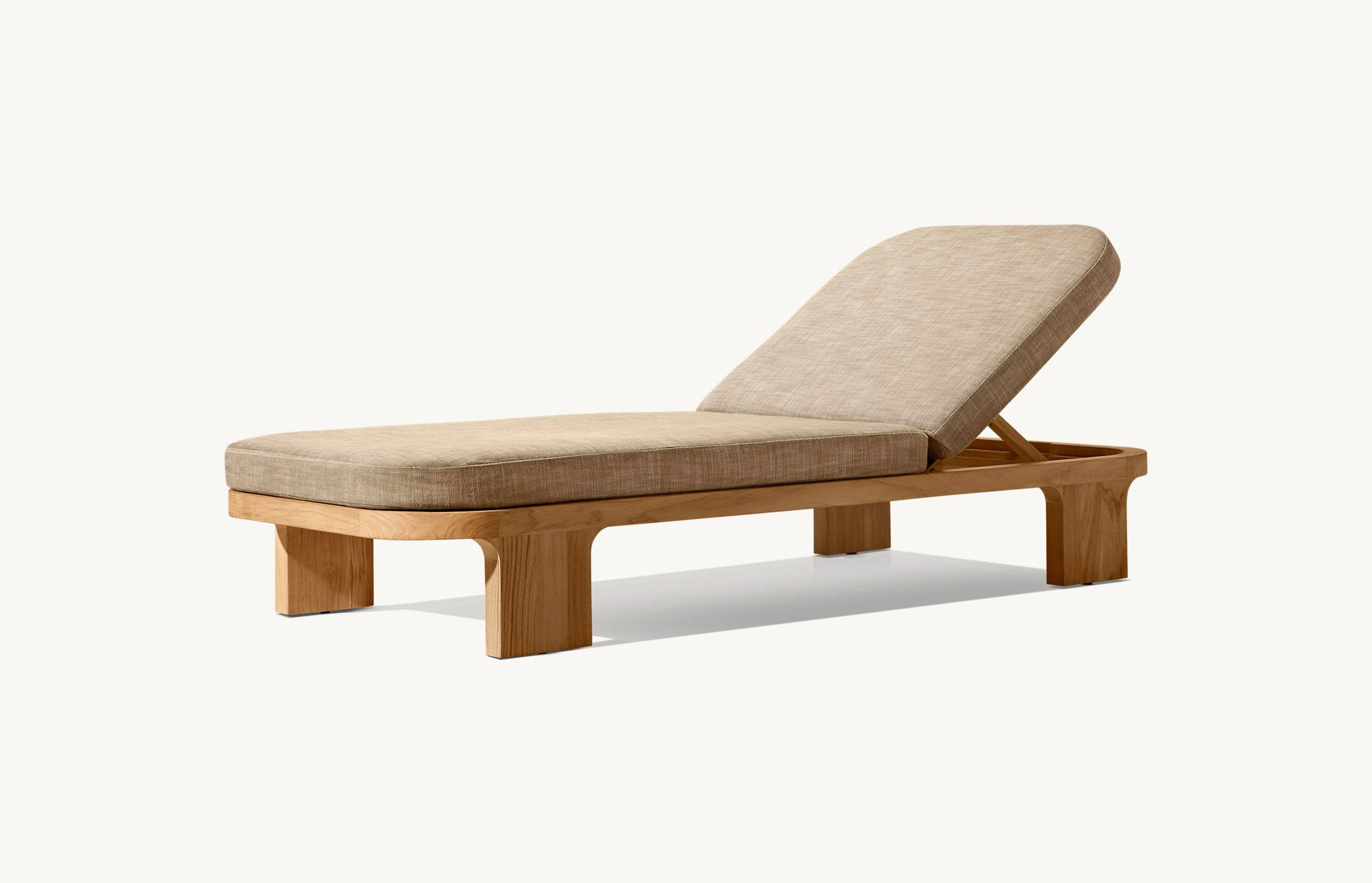 Chaise longue de patio en teck - Outdoor Furniture Europe avis et prix