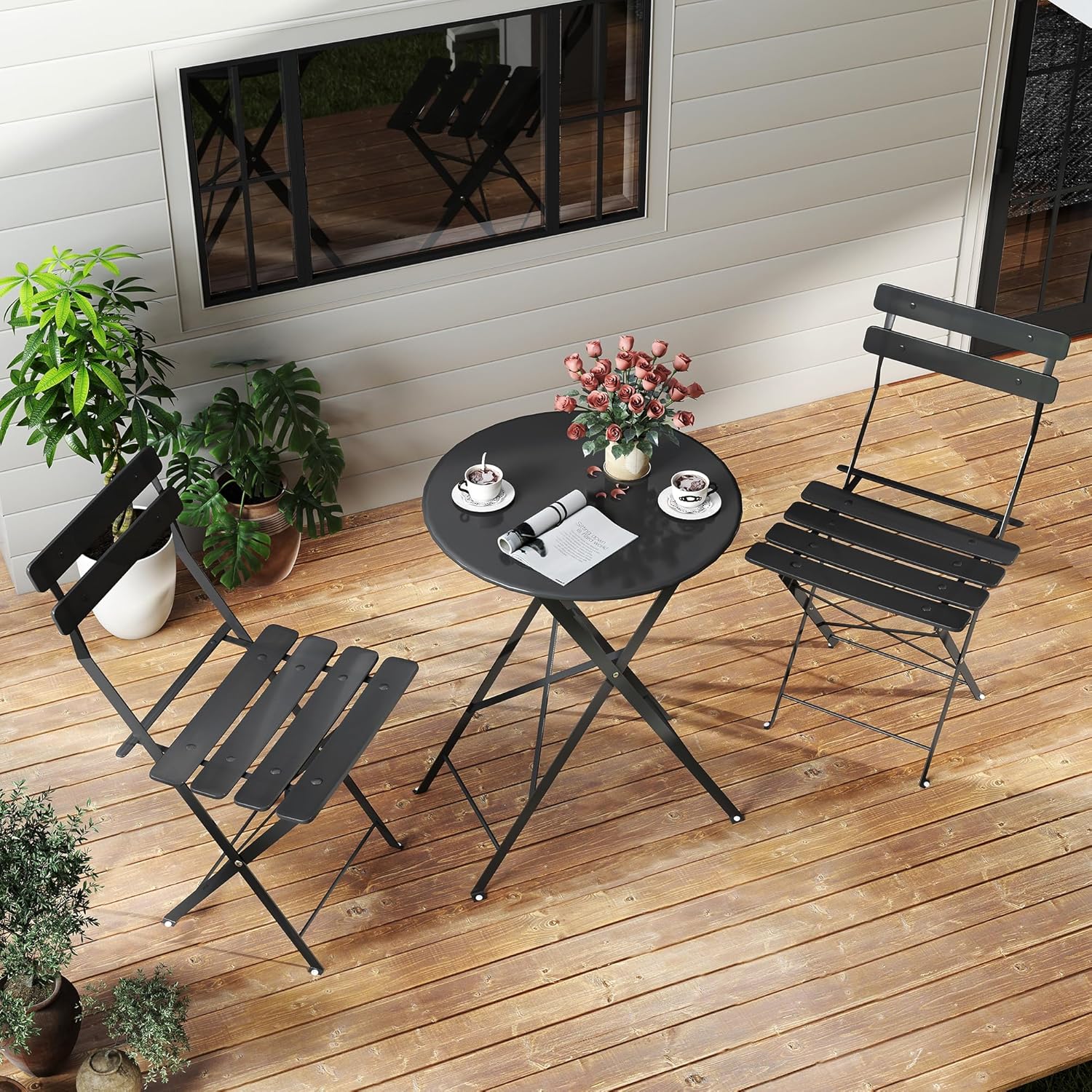 Ensemble bistrot d'extérieur p - Outdoor Furniture Table avis et prix