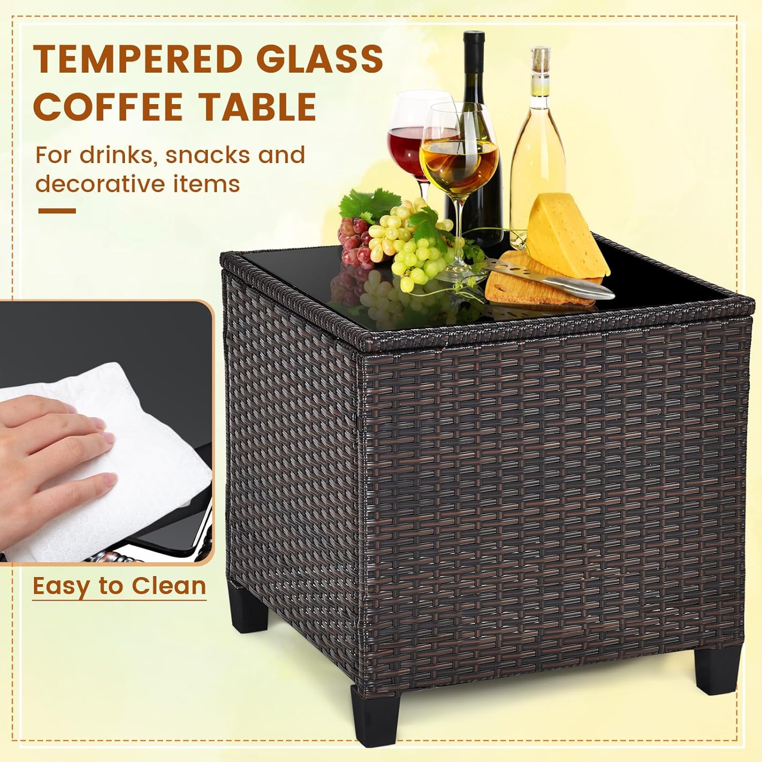 Ensemble bistro d'extérieur 3  - Outdoor Furniture Table avis et prix